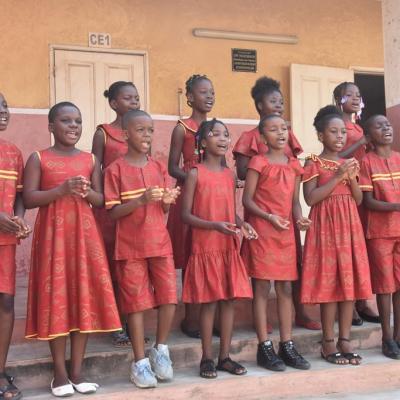La chorales des enfants de Blockhauss